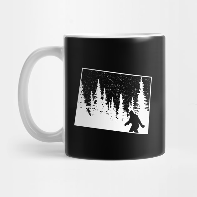 Colorado Bigfoot Gift by Tesszero